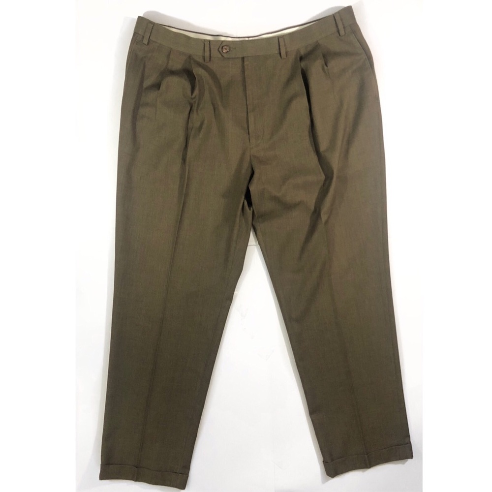 Ralph Lauren Men’s Pleated Cuffed Dress Slacks